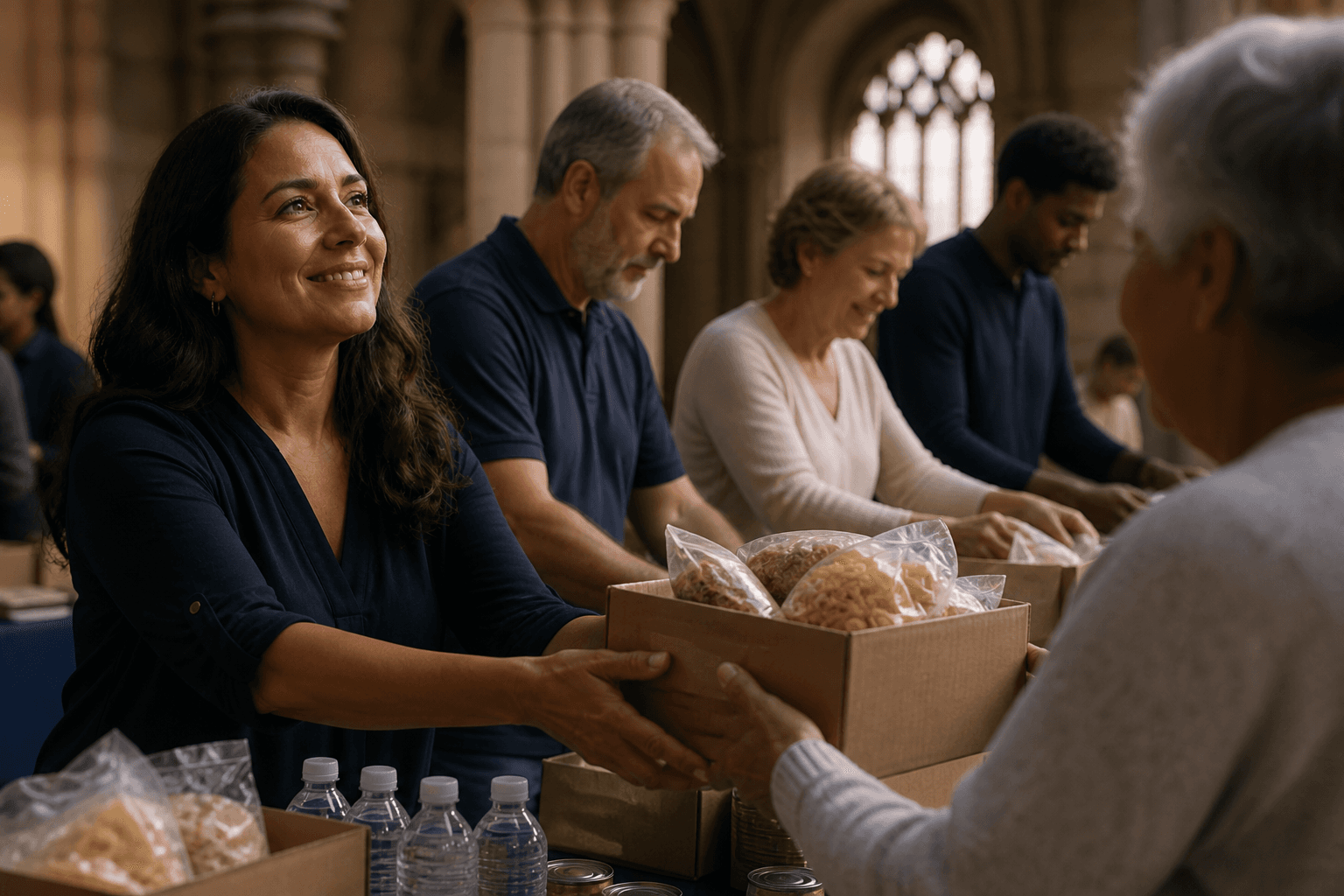 Celebracao e acolhimento na comunidade